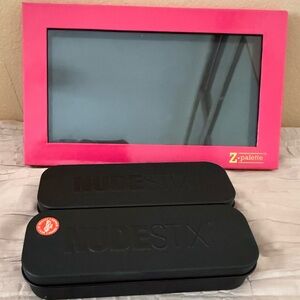 Z palette and nudstix eyeshadow sticks